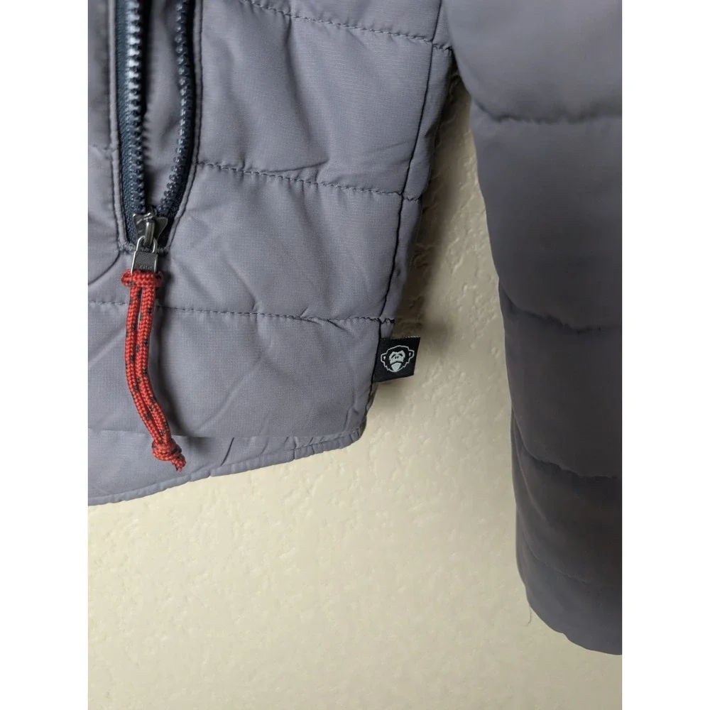 HOWLER BROTHERS MERLIN Puffer Company Embrod Jacket XL Grey Primaloft Insulated